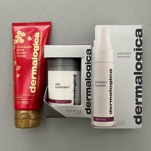 Dermalogica AGE Smart Hydramist, Superfoliant & Recovery Masque
